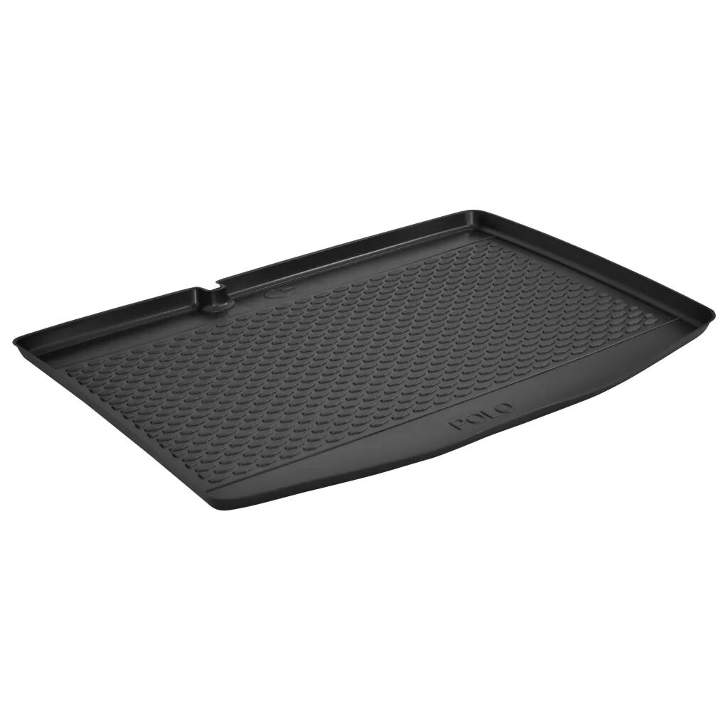 vidaXL Tapete p/ bagageira de carro VW Polo (2008-2016) borracha