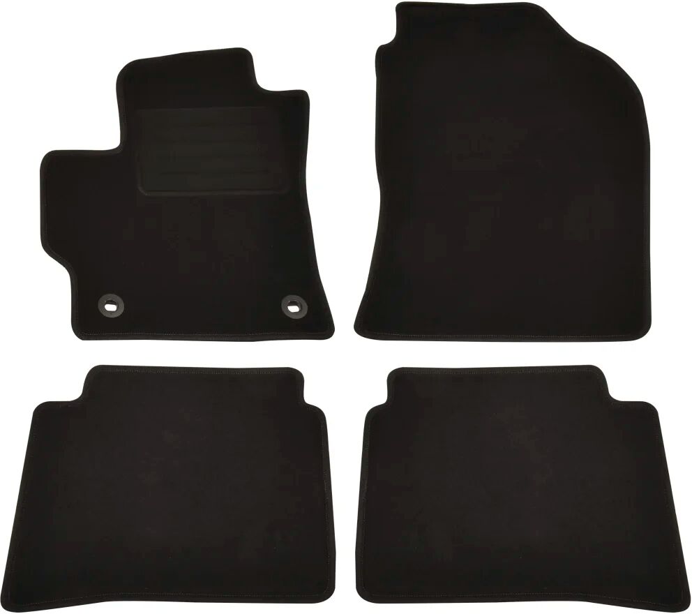 vidaXL 4 pcs conjunto tapetes automóveis para Toyota Corolla Hybride