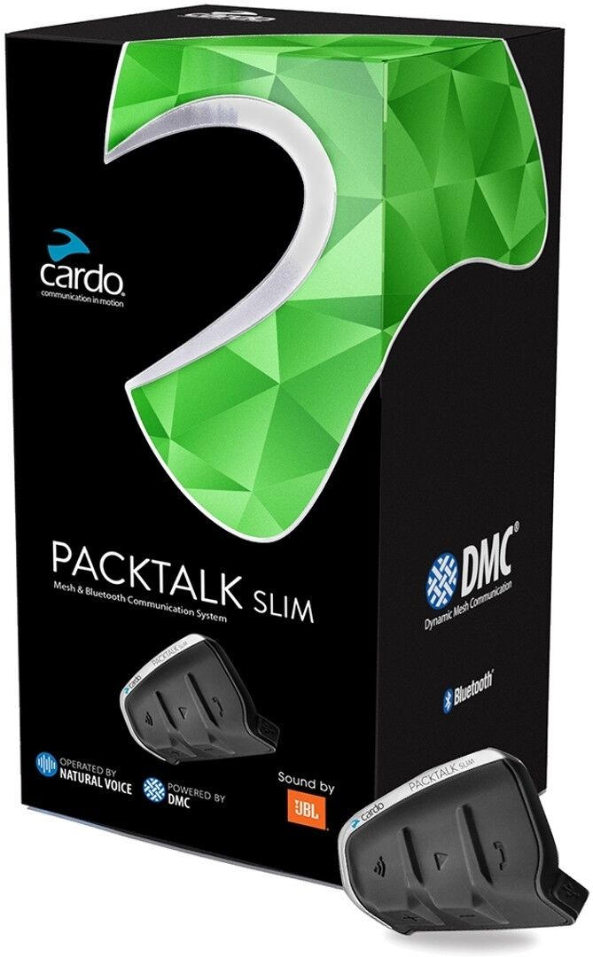 Cardo Packtalk Slim Duo / JBL Comunicação sistema Double Pack