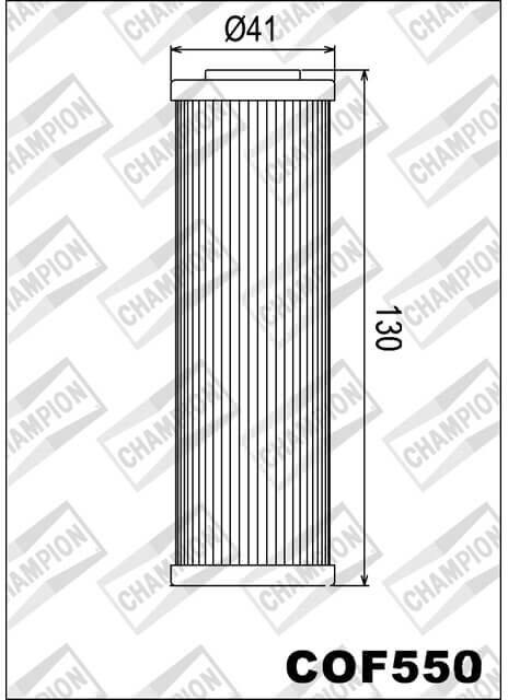 CHAMPION Filtro de óleo CAMPEÃO COF550 para KTM