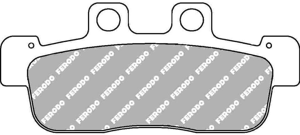 FERODO Revestimento de freio FDB 2284 EF