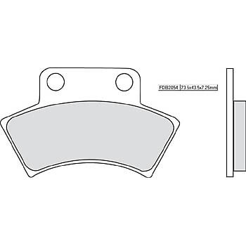 FERODO Sintered forro FDB 2054 SG