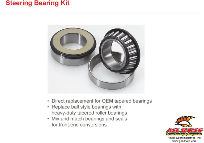 ALL BALLS Steering head bearing kit 22-1040