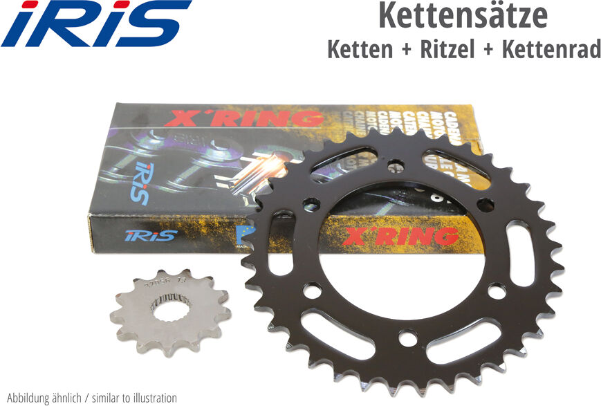 IRIS Kette & ESJOT Räder Chain set, Ducati 600 Monster, 94, 900 Monster, 93-99