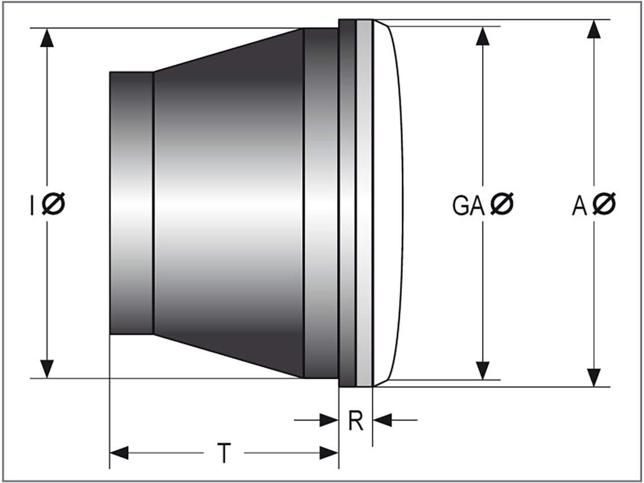 HIGHSIDER 7 polegadas led inserir TIPO 8