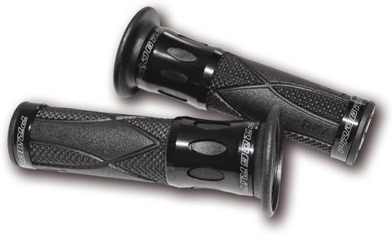 PROGRIP Handlebar pega Estrada 728 Alu preto para guidão de 7/8 polegadas, fechado