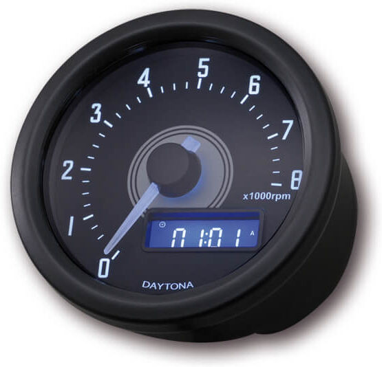 DAYTONA Corp. Tacômetro digital VELONA, preto