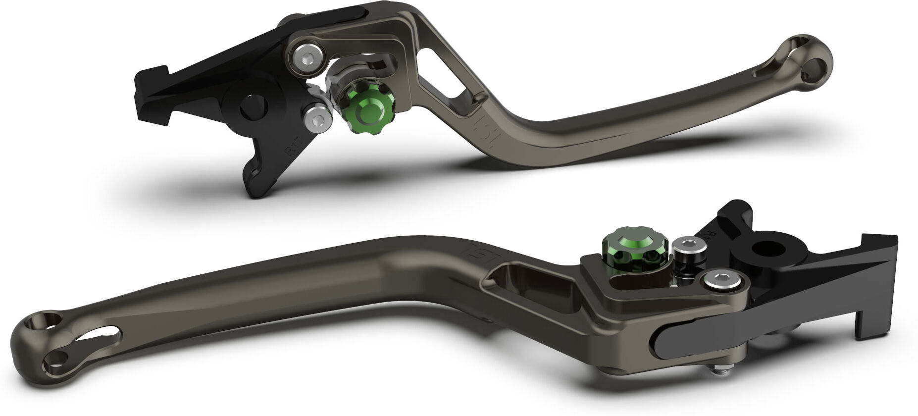 LSL Clutch lever BOW para Brembo 16 RCS, L37R, antracito/verde