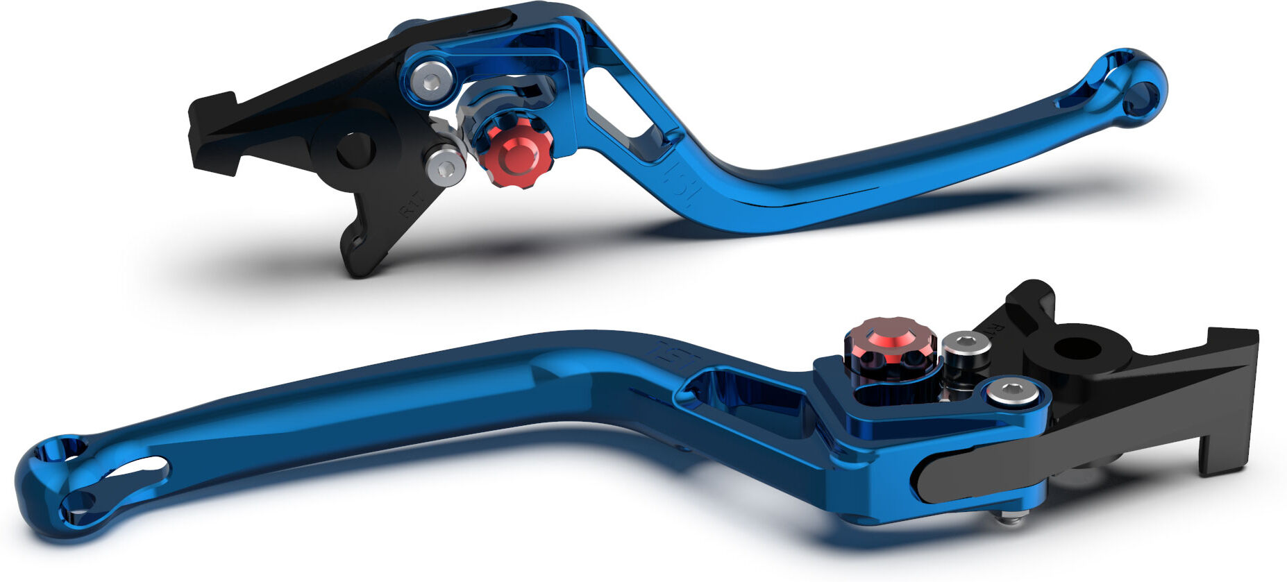 LSL Curva da alavanca de freio  PARA Brembo 15/17/19 RCS, R37R, azul/vermelho