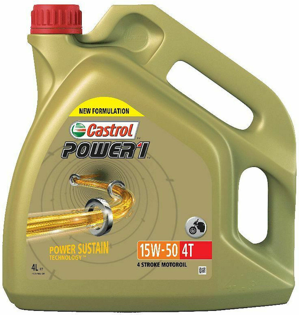 Castrol Power 1 4T 15W-50 Óleo de Motor 4 Litros