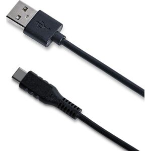 Usb-Kabel Celly Typ C 2 Meter Svart