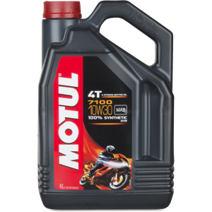 Motul 7100 4T 4L Olja Helsyntetisk