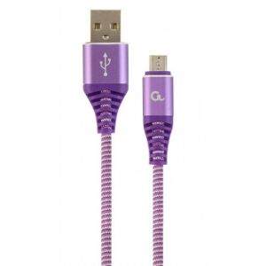 Cablexpert Microusb - Usb Kabel, 1 M, Lila