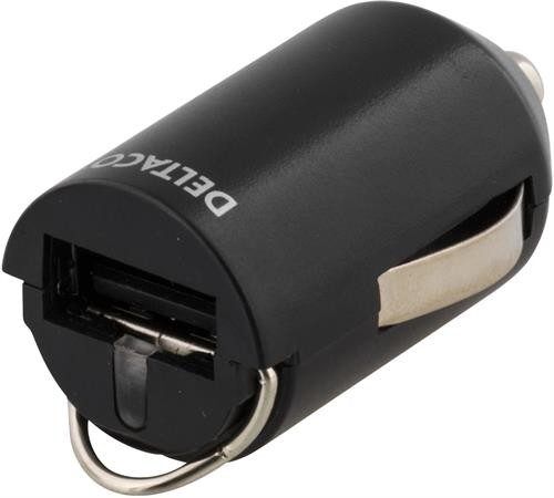 Deltaco Billaddare med USB-kontakt