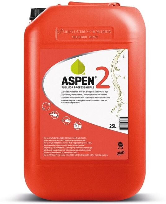 Aspen Alkylatbensin Aspen 2 2-Takt 25 Liter