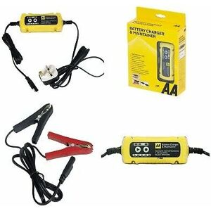 Branded 12V 1.5A car 6V van bike intelligent smart battery charger maintainer - AA