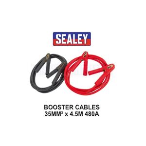 Sealey - Booster Cables 35mm² x 4.5m 480A Jump Leads BC3545