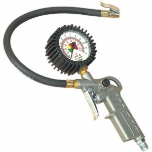 Tyre Inflator with Clip-On Connector SA924 - Sealey