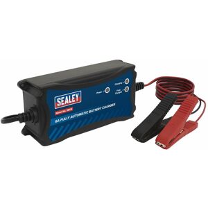 Battery Maintainer Charger 12V 6A Fully Automatic SBC6 - Sealey