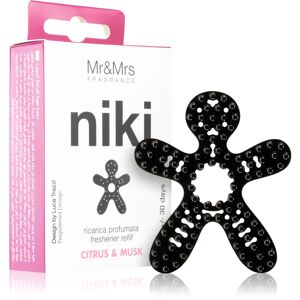 Mr & Mrs Fragrance Niki Citrus & Musk car air freshener