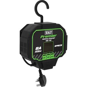 Sealey Automatic Smart Battery Charger & Maintainer 8A - SPBC8