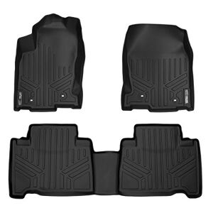 MAX LINER A0168/B0168 Floor Mats 2 Row Liner Set Black for 2015-2021 Lexus NX200t / NX300 / NX300h