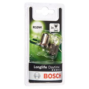 1 987 301 059 Bosch R10W (245) Longlife Daytime Car Light Bulbs - 12 V 10 W BA15s - 2 Bulbs