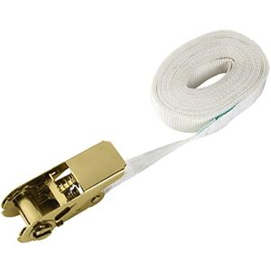 Xavax Safety Lashing Strap with Ratchet for Laundry Drier White, 4.5 x 14 x 23 cm