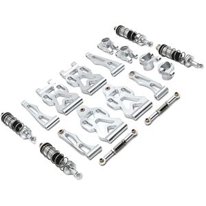 Generic 1:16 RC Car Complete Set Front And Rear Shock Absorbers for 16102 Q117A Q141