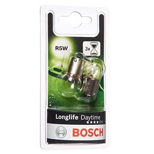 1 987 301 058 Bosch R5W (207) Longlife Daytime Car Light Bulbs - 12 V 5 W BA15s - 2 Bulbs