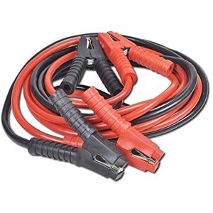 ASC - 3m 1000A Heavy Duty Battery Jump Leads, Booster Cables with Insulated Clamps - For Petrol & Diesel - Complete Set with Carry/Storage Case - 3 Metre / 9ft 8in Long