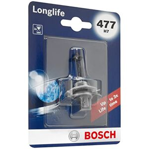 1987301632 Bosch 477 (H7) Longlife Headlight Bulb - 12 V 55 W PX26d - 1 Bulb