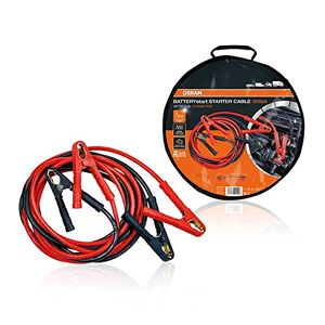 Osc500a OSRAM Starter Cable 1200 A, Jump Leads for Petrol & Diesel Engines, 12/24 V, OSC500 A, Jumper Cable for ≤9.5 L Engines, Copper-Coated Aluminium, 5 m
