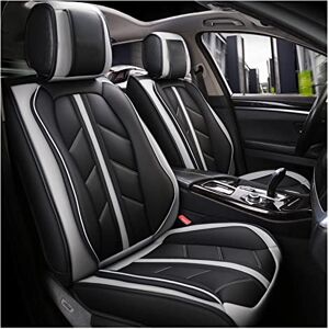 ABLSUR Seat Cover Protectors For Bmw 730li F02 G11 G12 X1 E84 Car Seat Cover Set For X2 X3 E83 F25 X4 F26 X5 E70 F15 X5m F85 X6 E71 F16 X6m F86 (Color : WHITE, Size : B)