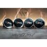 Set of 4 Skoda VRS alloy wheel caps 56mm