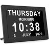 Melitt Dementia Clocks,Calendar Clock,Digital Clock with Digits Display,Alarm Clock wit
