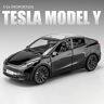 Unbranded (1:24 Tesla Model Y Model 3 Tesla Model S Alloy Die Cast Toy Car Model Sound And