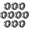 Tlily 10PCS 6902-2RS Bicycle Hub Bearing 15X28X7 mm 6902 2RS Ball Bearings 6902RS for