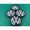Volkswagen Alloy Wheel 65mm Centre Caps - 4x caps