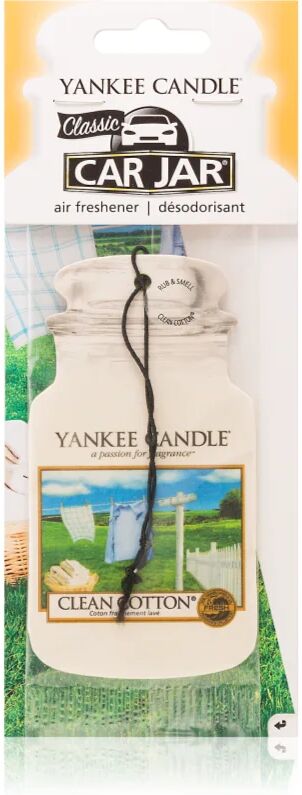 Yankee Candle Clean Cotton hanging car air freshener 1 pc