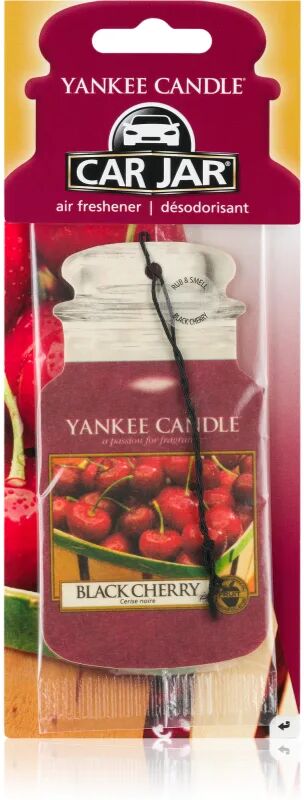 Yankee Candle Black Cherry hanging car air freshener 1 pc