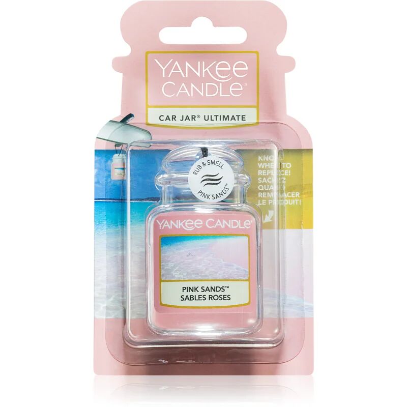 Yankee Candle Pink Sands car air freshener hanging 1 pc