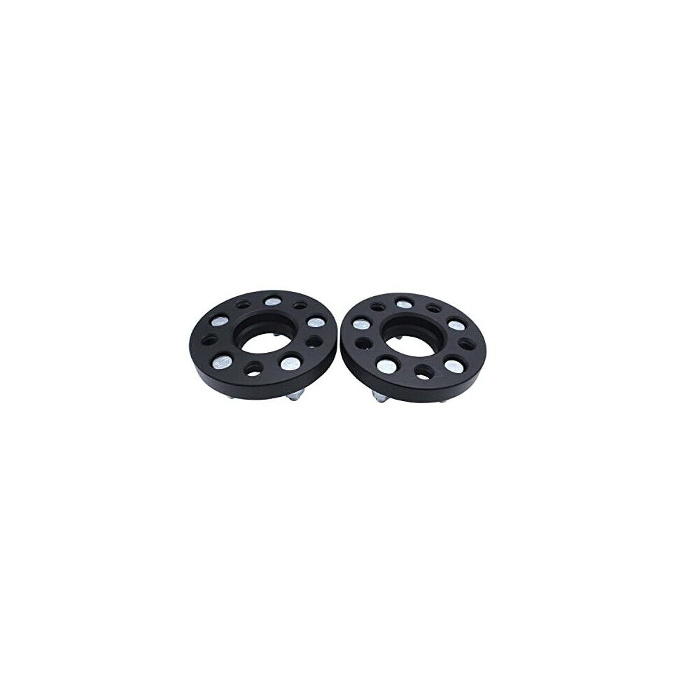 SHLPDFM 2pcs 20mm Spacers 5x108pcd mm Hubcentric Forged Wheels Spacer Kit mit 10x Lug Bo