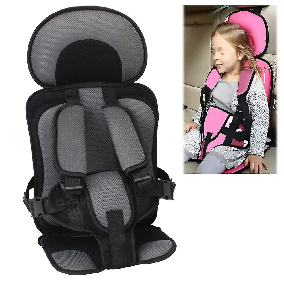 NUGRZFAQ (Black - S) Auto ld Safety Seat Simple Car Portable Seat Belt  0 12  Old Kids Ca