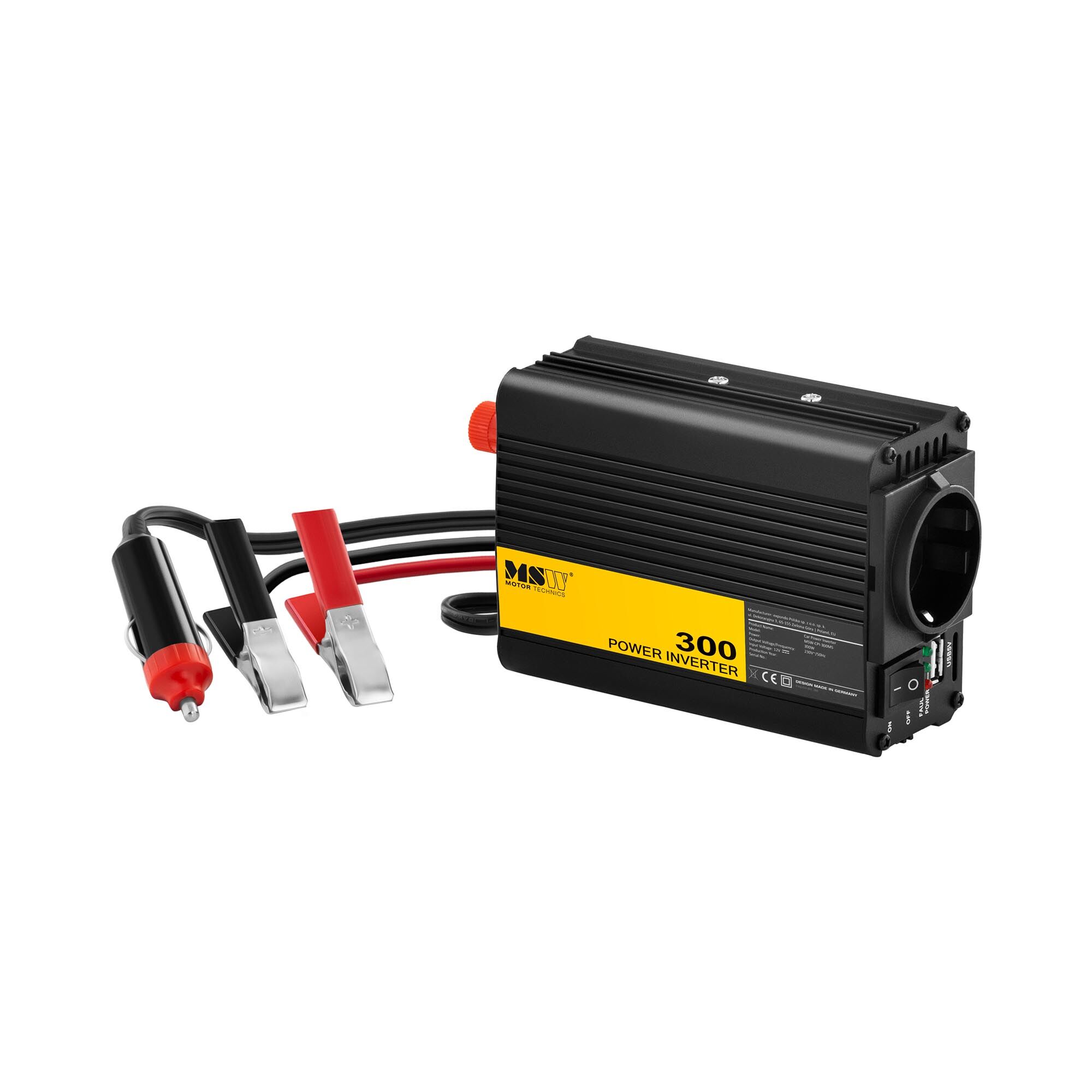 MSW Factory seconds Power inverter - 300 W MSW-CPI300MS