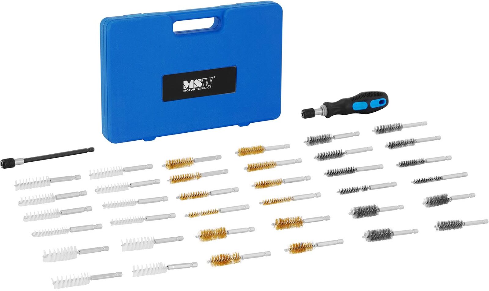 MSW Round Brush Set - 38 pcs. MSW-UNV-11