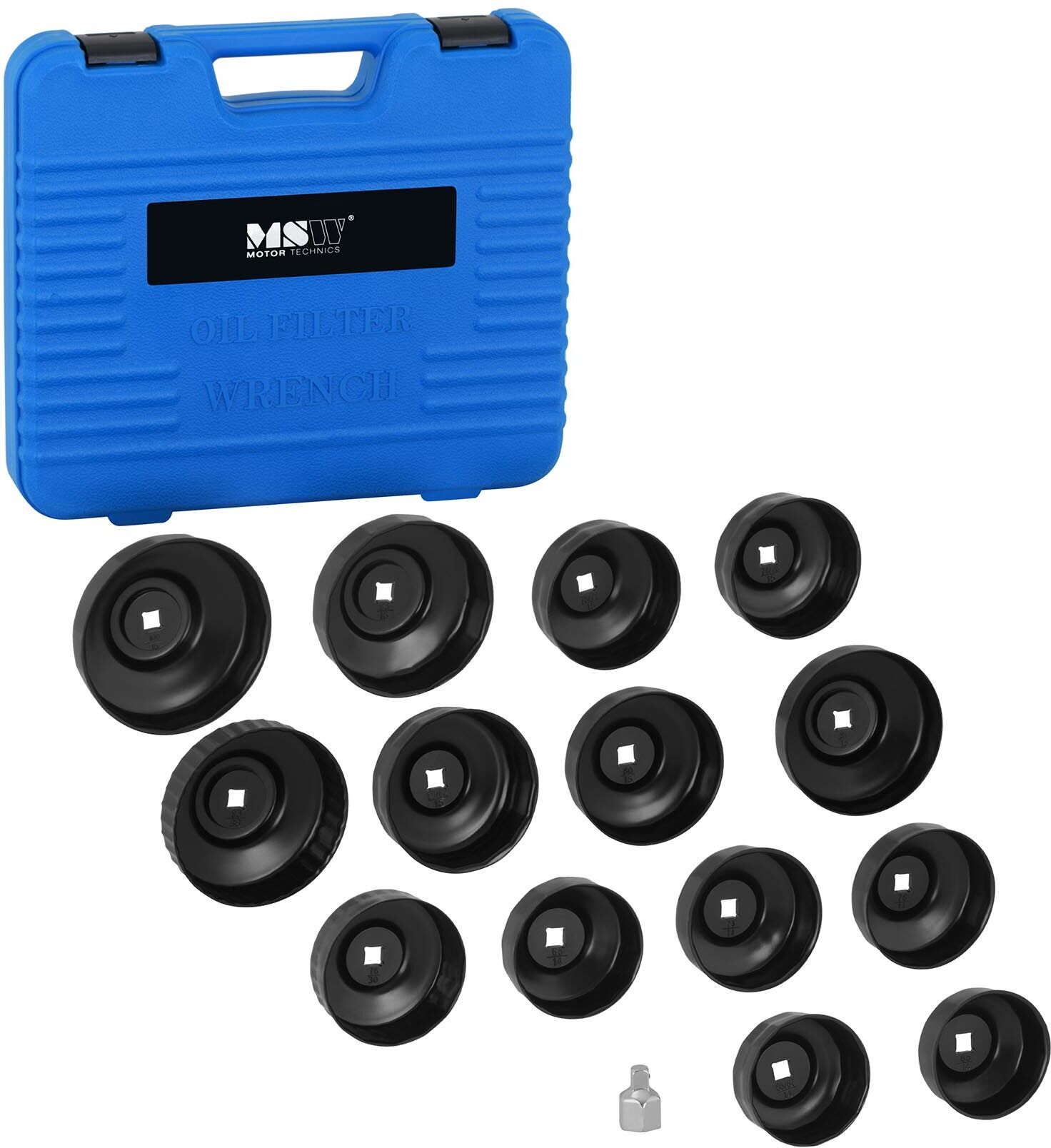 MSW Oil Filter Wrench Set - 16 pcs. MSW-OFC-11