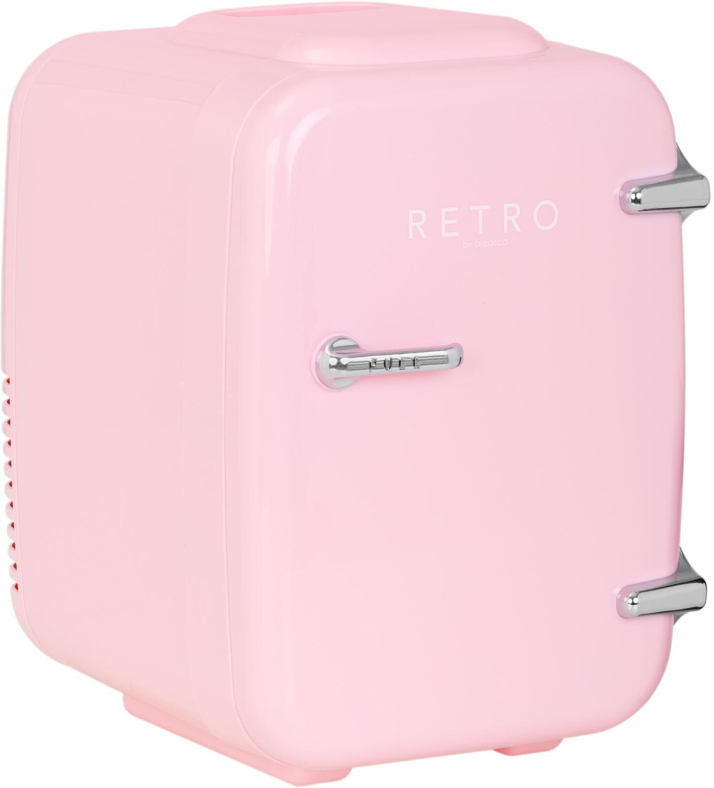 bredeco Factory second Mini Refrigerator - 4 L - pink BCMF-4L-LP