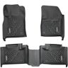 LASFIT Dodge Durango 2016-2021 Custom Floor Mats TPE Material 1st & 2nd Row Seat, Fit Bench Seating ONLY