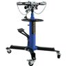 VEVOR Transmission Jack,1/2Ton/1100lbs Capacity Hydraulic Telescopic Transmission Jack, 2-Stage Floor Jack Stand with Foot Pedal, 360° Swivel Wheel, Garage/Shop Lift Hoist, Blue